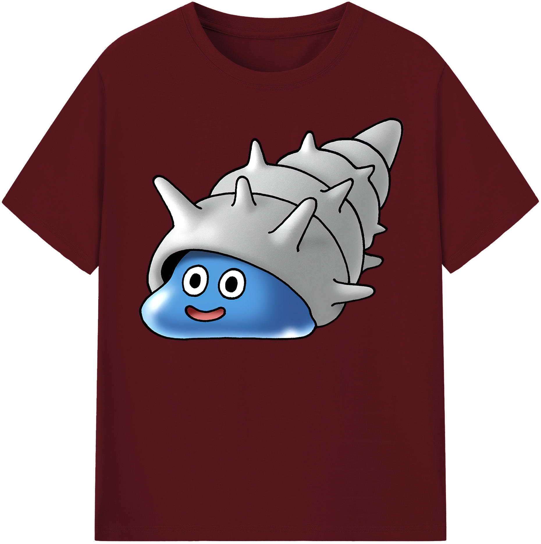（画像用） ドラゴンクエスト Doragon Kuesuto Dragon Quest 綿100％半袖Tシャツ（フロントプリント）